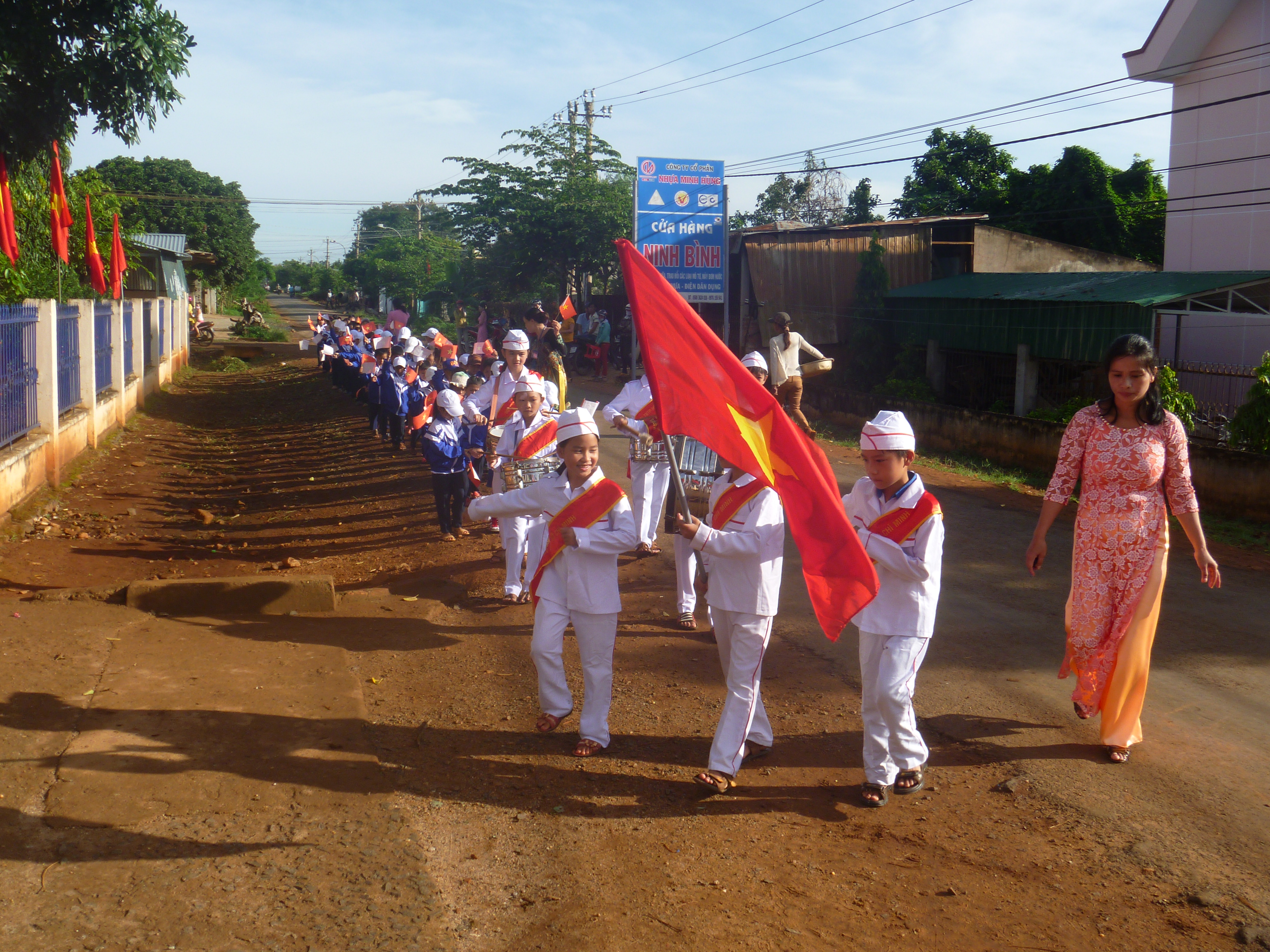 Lễ đón học sinh vào lớp 1